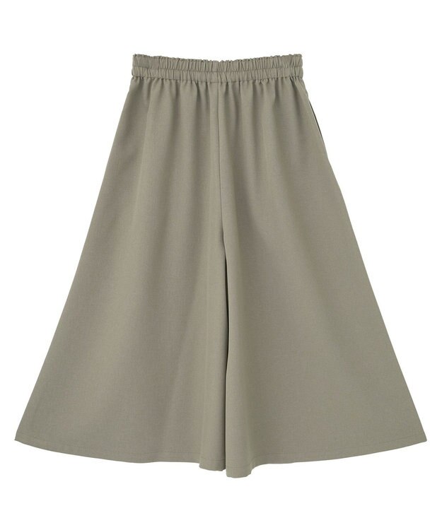 AMERICAN HOLIC 【選べる丈】ギャザーウールライクスカーチョ Gray Beige