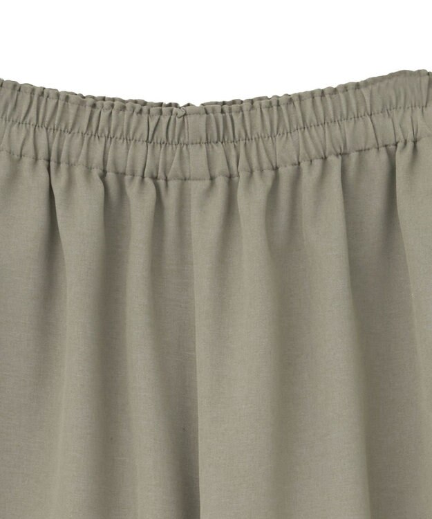 AMERICAN HOLIC 【選べる丈】ギャザーウールライクスカーチョ Gray Beige