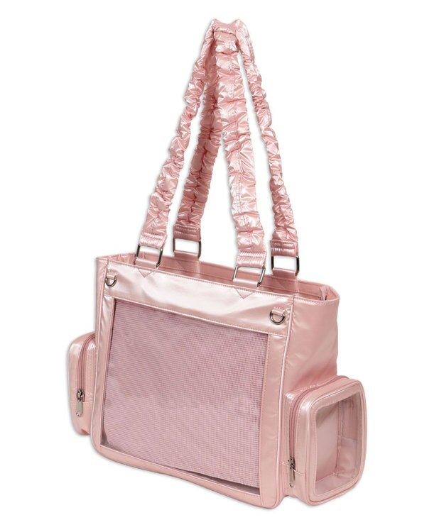 WEGO 【痛バ＆推し活グッズ】きらふわパフィ痛バッグS ライトピンク