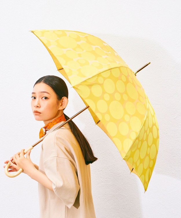 槇田商店 ノルディック バブル イエロー 長傘 黄色