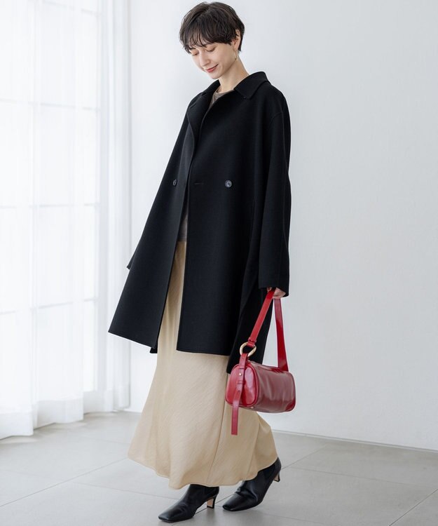 23区 【VERY掲載】シリンダー バッグ レッド系