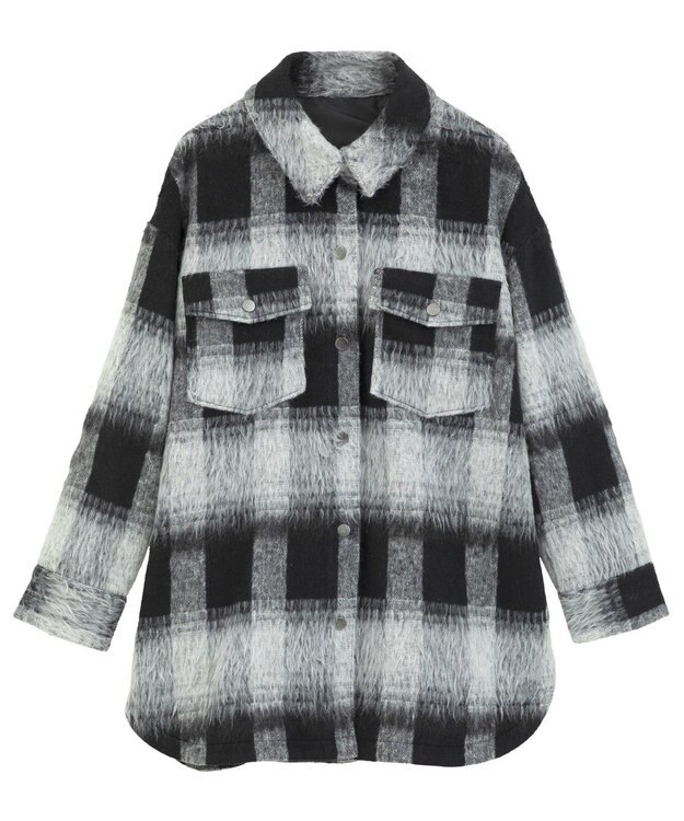 YECCA VECCA スライバーCPOジャケット Black