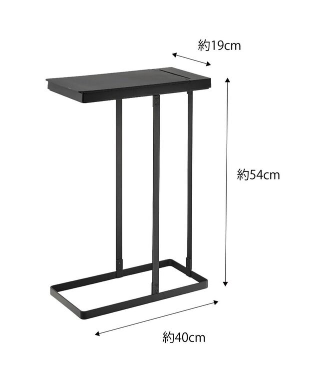 tower スリム蓋付き分別ゴミ袋ホルダー タワー 45L 2個組 ブラック ブラック