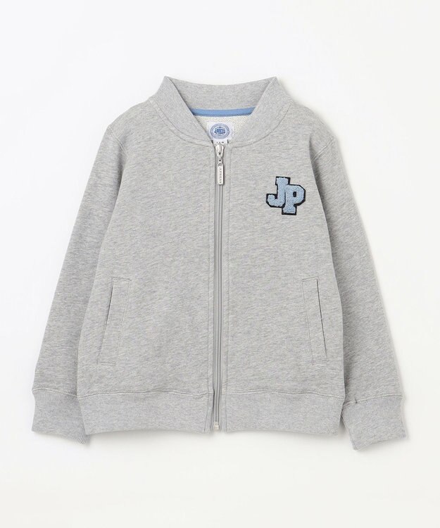 J.PRESS KIDS 【100-130cm】トラック ブルゾン ライトグレー系