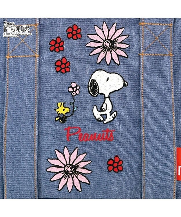 ROOTOTE 8419【スヌーピー】IP.デリ.シシュウ.ピーナッツ-0M 02：グレー