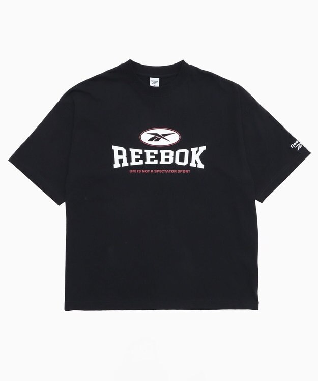 WEGO 【ユニセックス着用ITEM】別注ReebokグラフィックT（SS） ブラック
