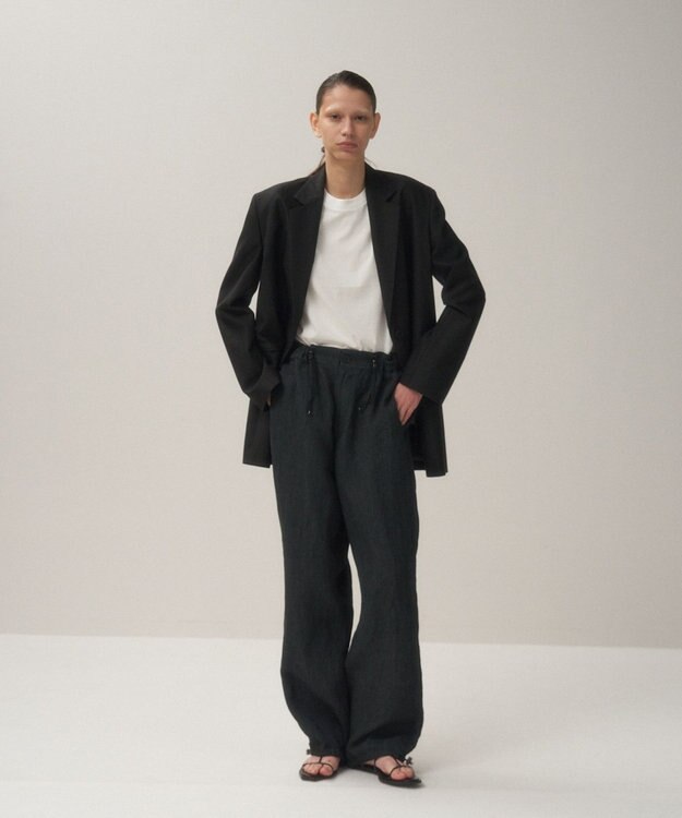 ATON WOOL CUPRA | テーラードジャケット BLACK