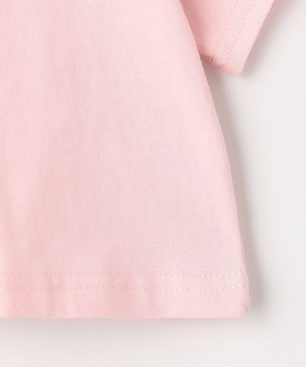 ANY KIDS 【綿100%】オーバーサイズ 半袖Tシャツ ピンク