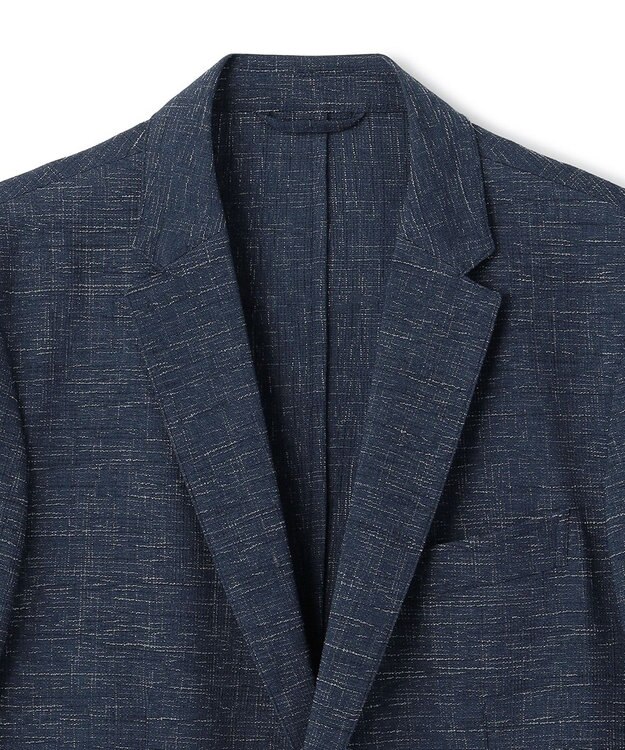 JOSEPH HOMME スムーススラブストレッチ　ジャケット ネイビー系