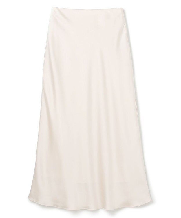 UNFILO 【新色・新サイズ登場！】サテン ナロースカート エクリュ