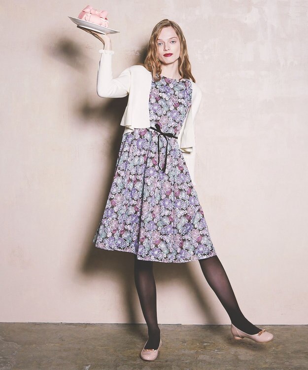 TOCCA 【洗える！】PARASOL KNIT ボレロ アイボリー系