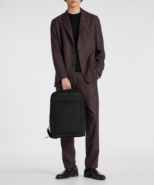 Paul Smith PS Paul Smith ビジネス ナイロン リュック ブラック