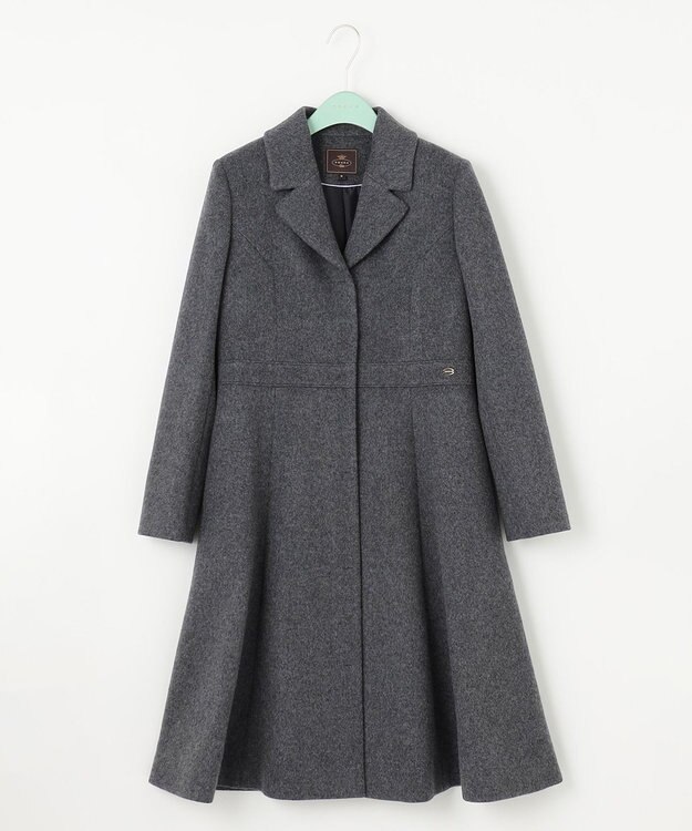 TOCCA 【消臭】MILKY PUFF ウールコート チャコールグレー系