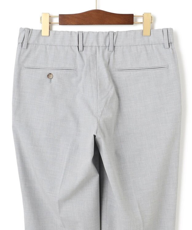 J.PRESS MEN 品格とゆとりの調和【盛夏対応 / 洗える】リラックスセットアップ パンツ ライトグレー系