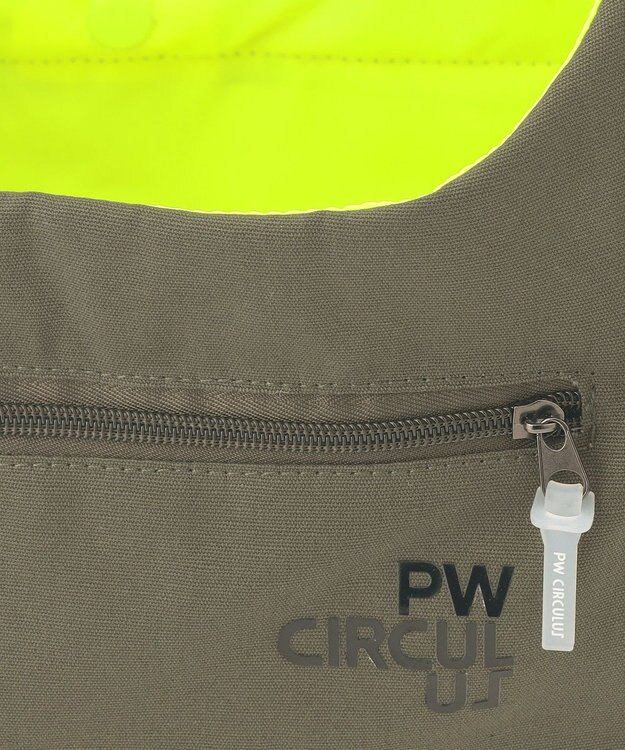 PW CIRCULUS 【GOLF OUT掲載アイテム】【着用可能BAG】【UNISEX】2WAY ウェアラブルバッグ  ゴルフ カーキ系