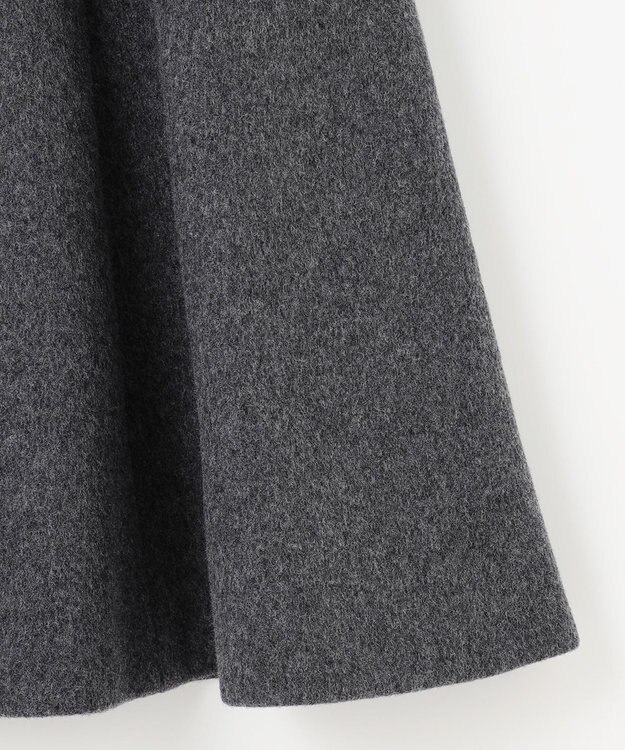 TOCCA 【消臭】MILKY PUFF ウールコート チャコールグレー系