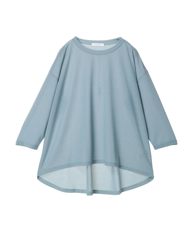 Green Parks シアーリブチュニック Blue