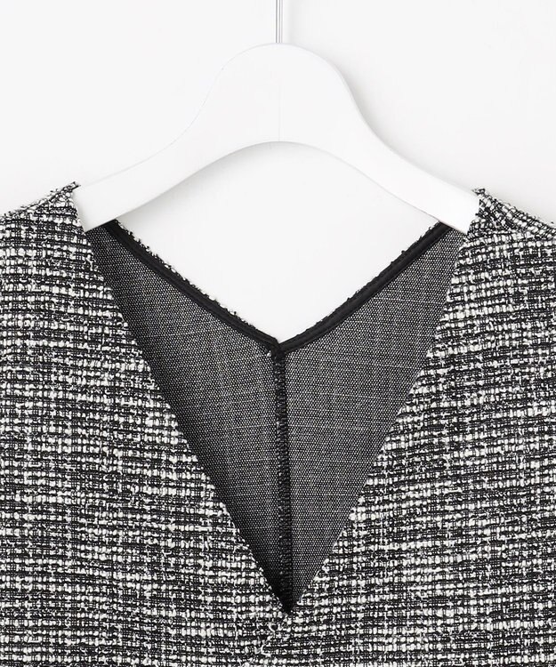 J.PRESS LADIES 【WEB限定】ラメツイード ビスチェ 【WEB限定】モノトーン系