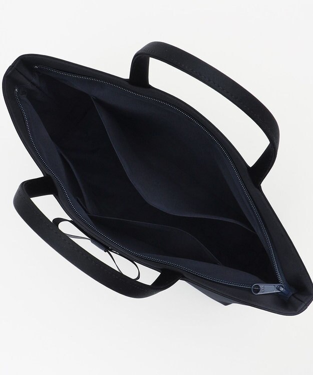 組曲 NOIR 【A4サイズ収納可】トートバッグ横長大 ネイビー系