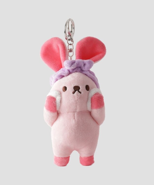 WEGO 洗顔あにまるぬいぐるみキーホルダー 柄3