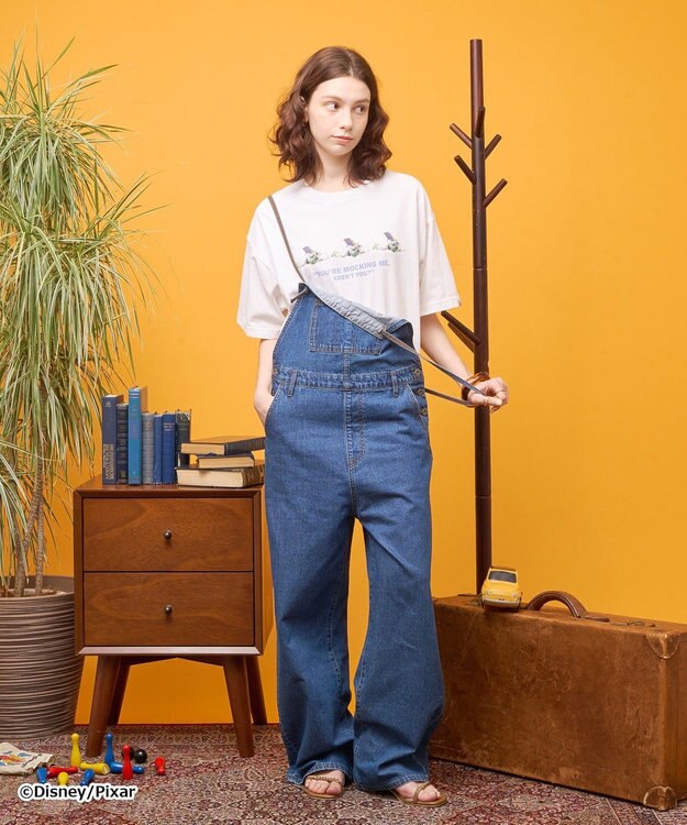 AMERICAN HOLIC 【TOY STORY】ヴィンテージ加工グラフィックTシャツ Off White