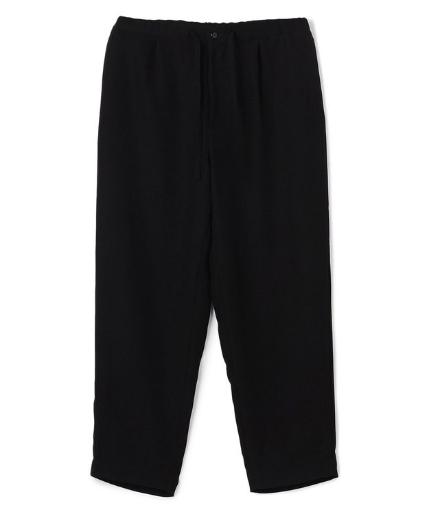 UNFILO MENS ダブルクロス イージーパンツ ブラック