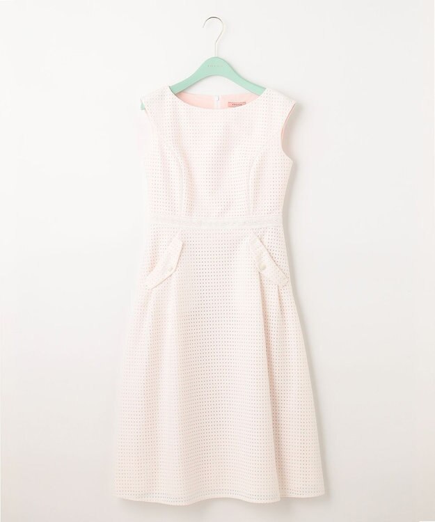 TOCCA 【洗える】QUATRE SAISONS ドレス アイボリー系