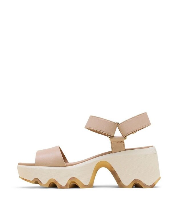 SOREL SOREL/ キネティック オーラ ワイストラップ /ソレル Honest Beige Bleached Ceramic