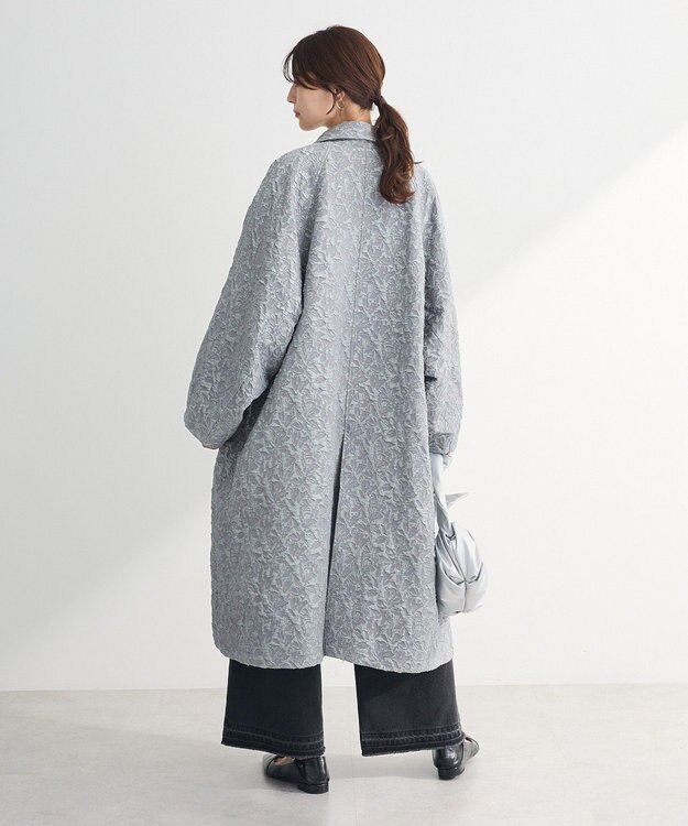 Green Parks ・ＥＬＥＮＣＡＲＥ　ＤＵＥ　ジャカードステンカラーコー Gray