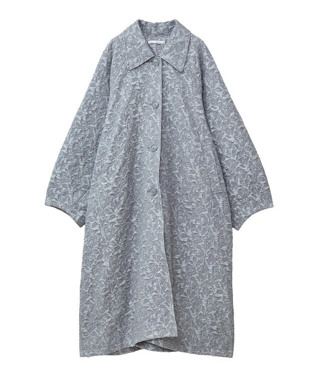 Green Parks ・ＥＬＥＮＣＡＲＥ　ＤＵＥ　ジャカードステンカラーコー Gray