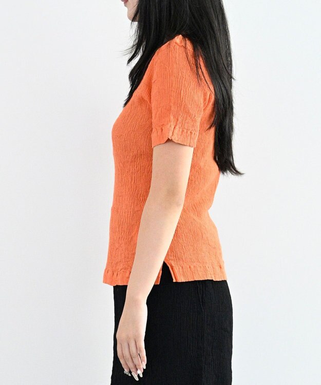 crêprie tsumori chisato creperie T-SHIRT クレプリ 半袖Tシャツ ORANGE