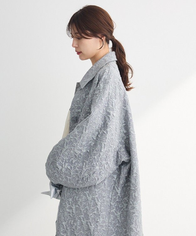 Green Parks ・ＥＬＥＮＣＡＲＥ　ＤＵＥ　ジャカードステンカラーコー Gray