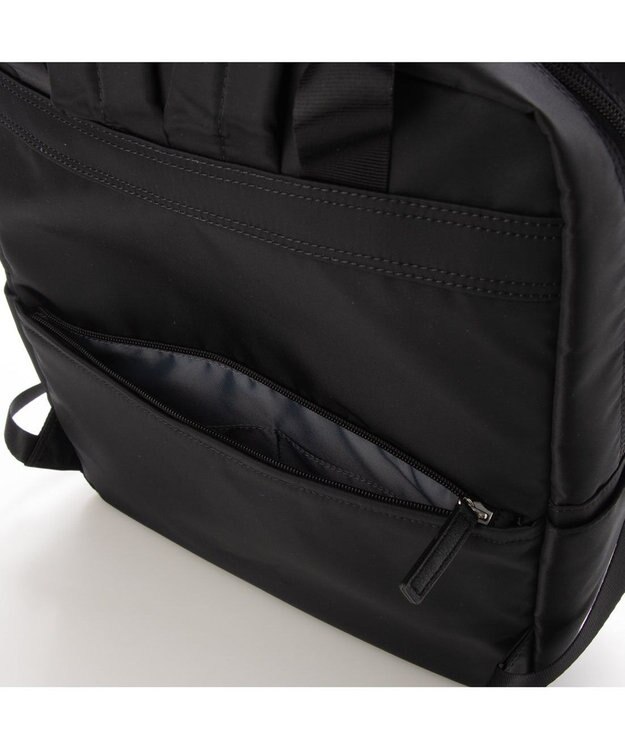 LA BAGAGERIE 10ポケット持ち手付きリュック Lサイズ ブラック