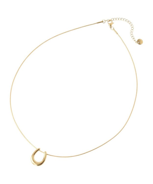 Green Parks ｅｖｅｒｙｗａｌｋ．ステンレスモチーフチェーンネックレス Gold