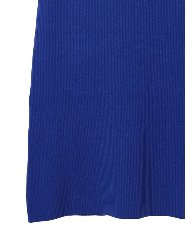 CRAFT STANDARD BOUTIQUE アンチピリングリブニットスカート Blue