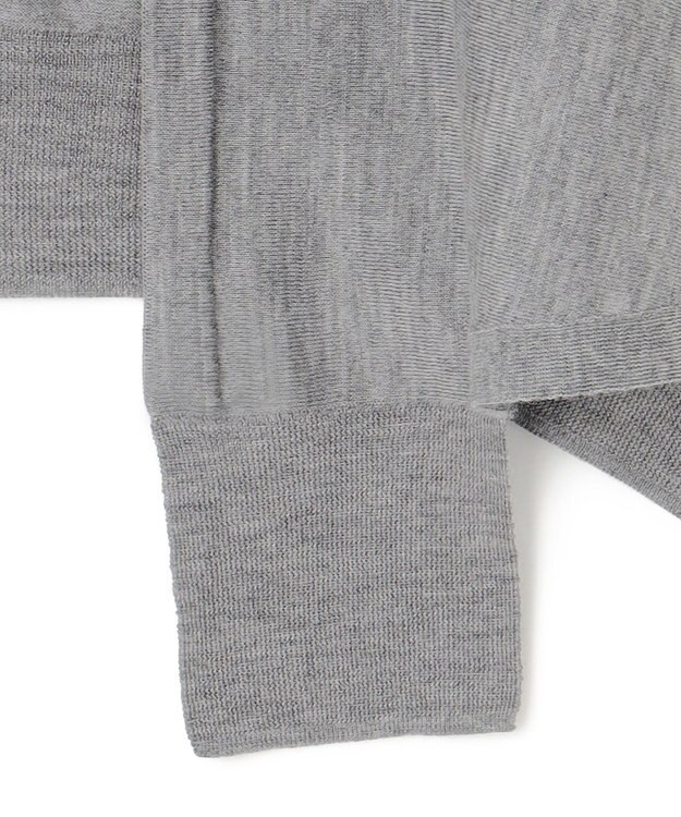 BEIGE， 【洗える】LA MONNAIE / ショールニット  Md Gray