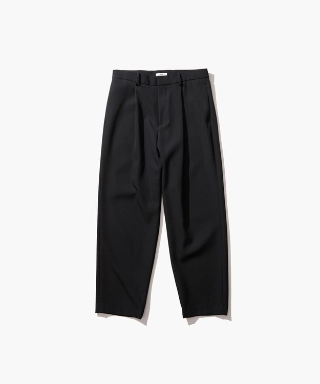 ATON BACK SATIN | スタンダードパンツ - UNISEX BLACK