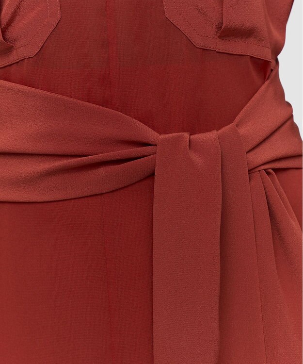 JOSEPH クレープドソワコンビ　ブラウス　KNIZA Spice