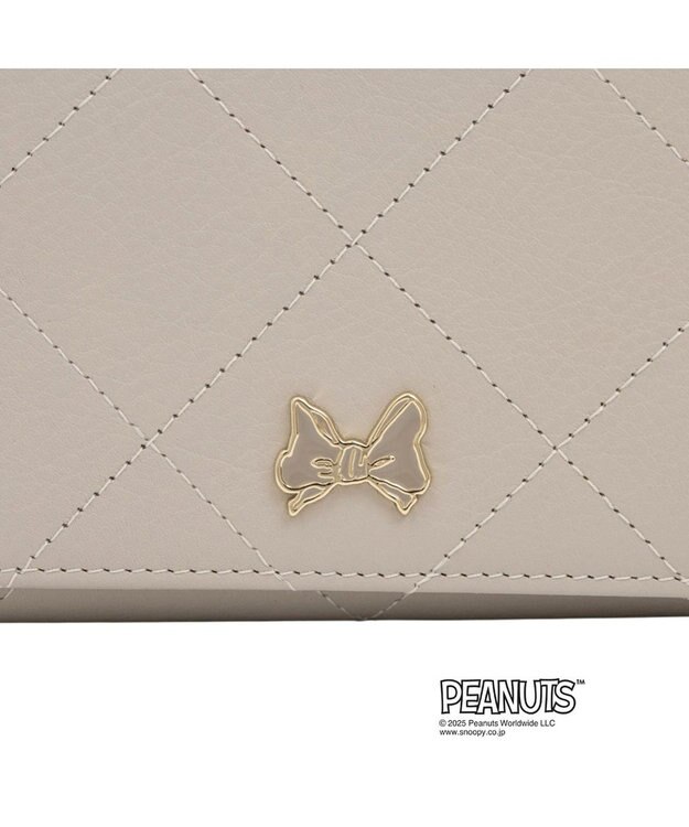 CLATHAS CLATHAS×PEANUTS 二つ折り財布 ライトグレー