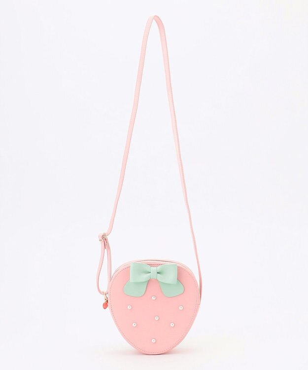 ANY KIDS 【Strawberry Collection】いちごポシェット ピンク