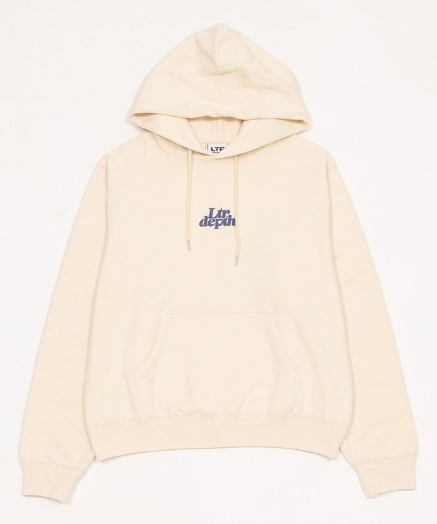 WEGO 【ユニセックス着用ITEM】ハートモチーフプルパーカー ホワイトアイボリー