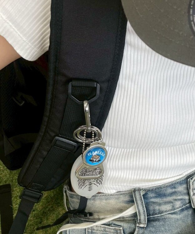 WEGO グラフィックオープナーキーホルダー 柄6