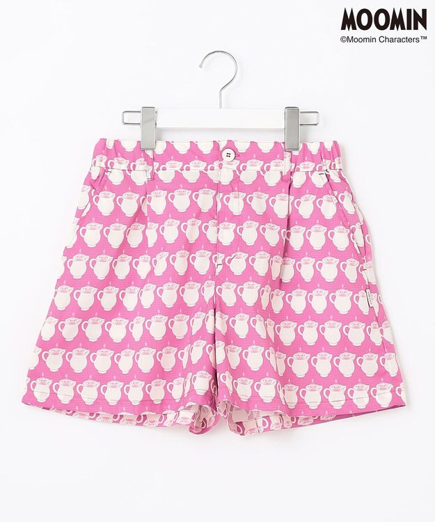 23区GOLF 【WOMEN】【MOOMIN COLLECTION】ムーミン 総柄プリント キュロットパンツ ピンク系5