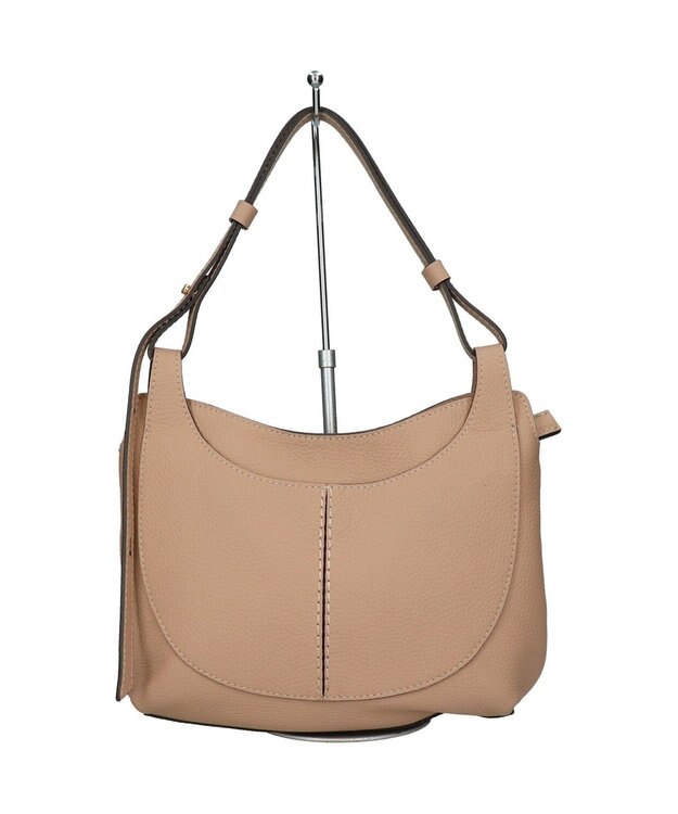 INTER-CHAUSSURES 【LORISTELLA】ソフトレザーデイリー2WAYバッグ グレー