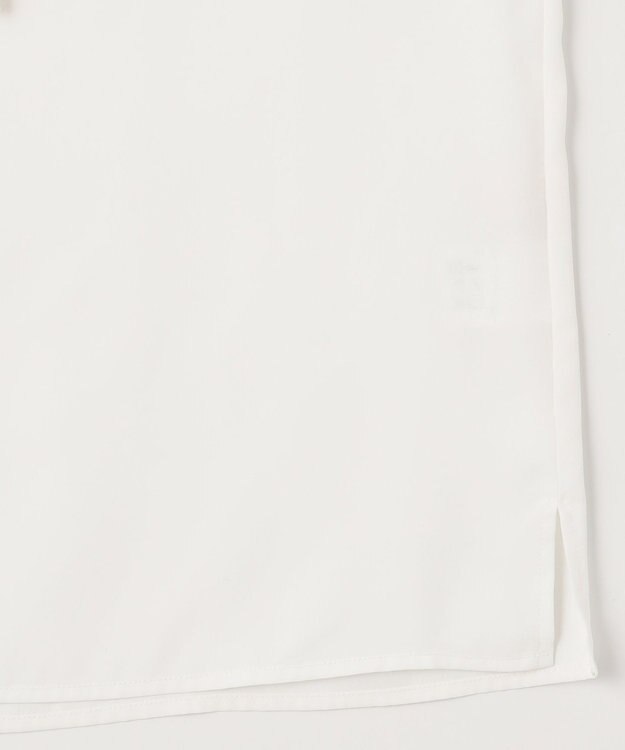 ANY SIS 【洗える】ボウタイ ブラウス オフ