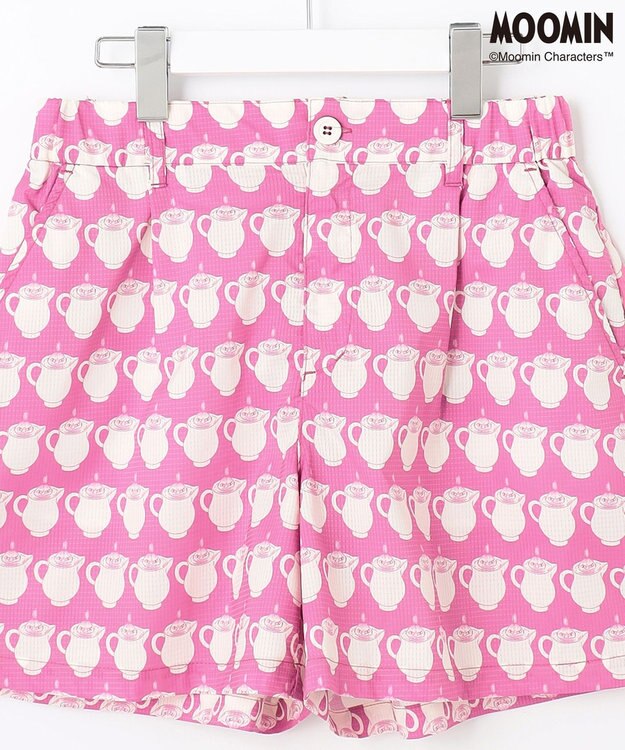 23区GOLF 【WOMEN】【MOOMIN COLLECTION】ムーミン 総柄プリント キュロットパンツ ピンク系5