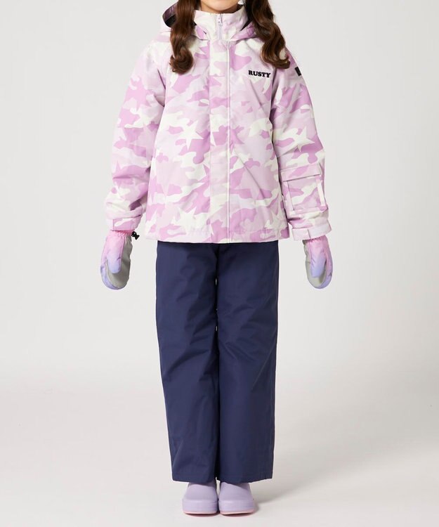 OP／FILA 【RUSTY】スノーウェア 上下セット 耐水圧10000mm ピンク