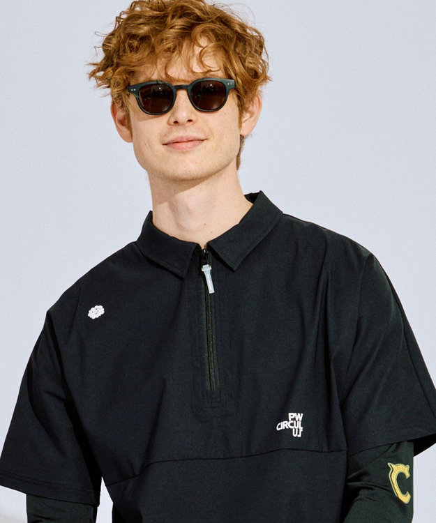 PW CIRCULUS 【日本製レンズ・鯖江/偏光度 - 99.0%】【UNISEX】サングラス ゴルフ ダークブラウン系