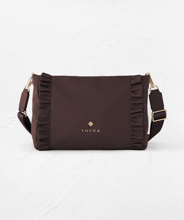 TOCCA TRIM WAVES POCHETTE ポシェットバッグ [新色]ブラウン系