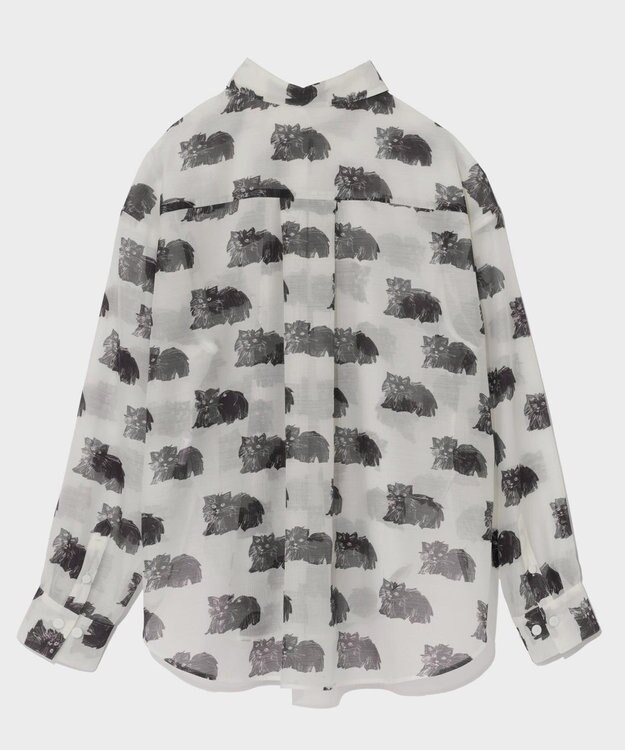 GRACE CONTINENTAL シアーCatブラウス キナリ